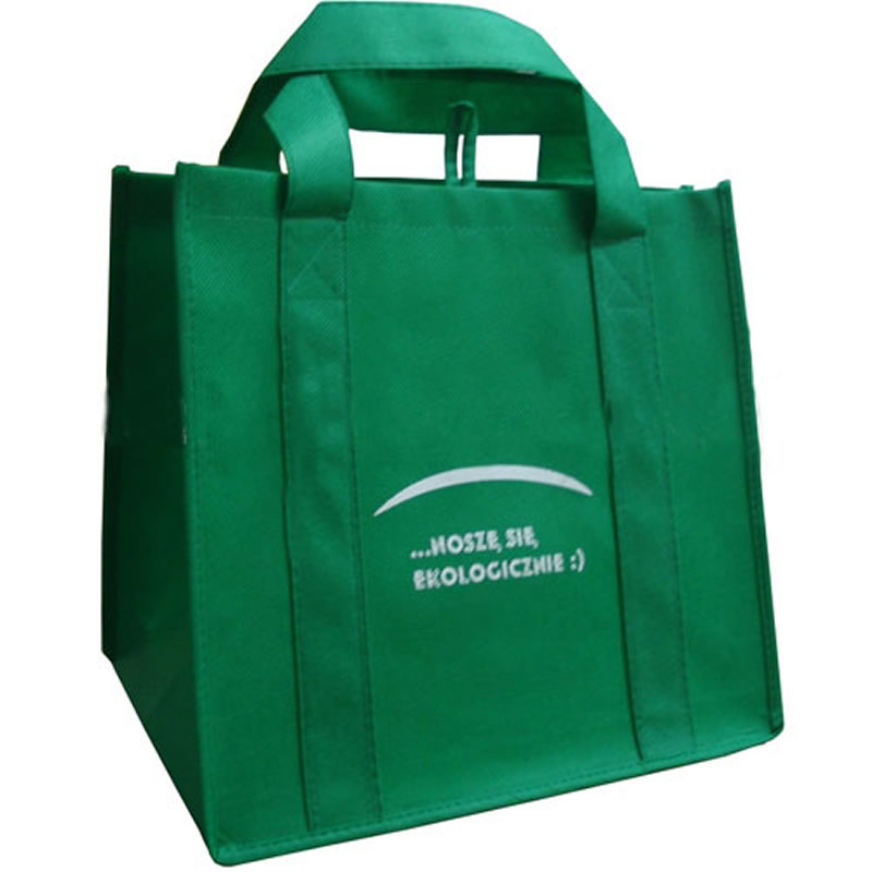 Custom Logo Non Woven Shopping Bag With Full-Length Handle